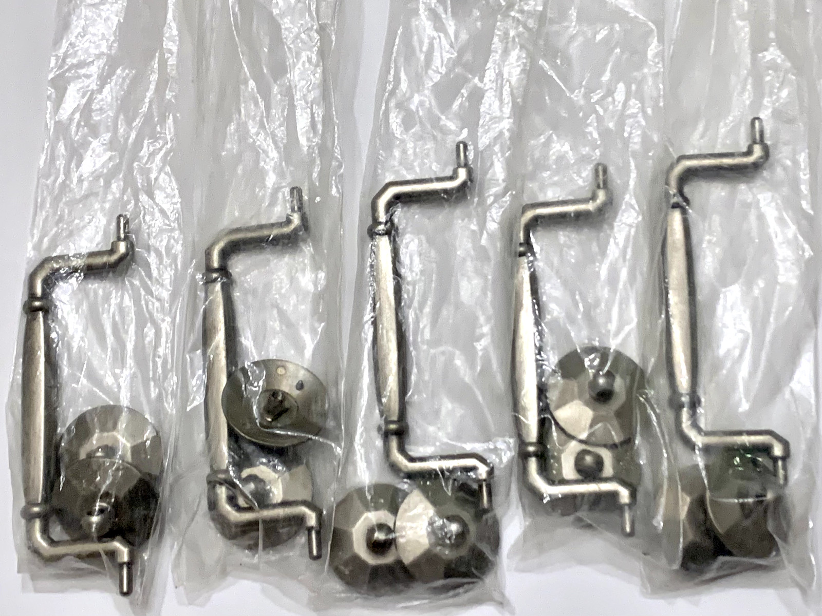 Drawer Handles Ball Handle Drop Pulls from Bassett, Lot Of 5, unused