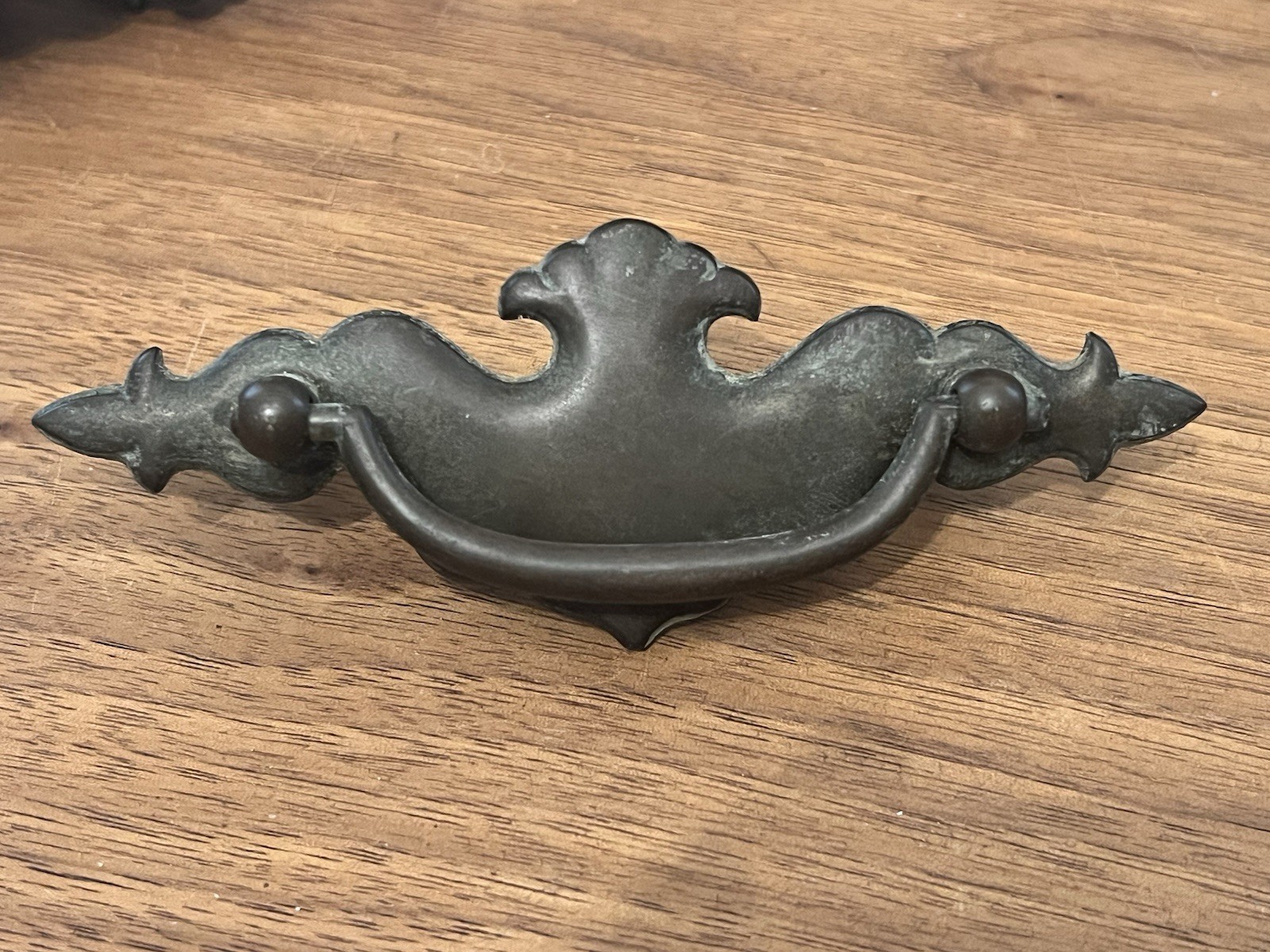 Pair Of Ethan Allen Brass Drawer Pulls Handle Hardware KBC K12857 1960’s-1970’s