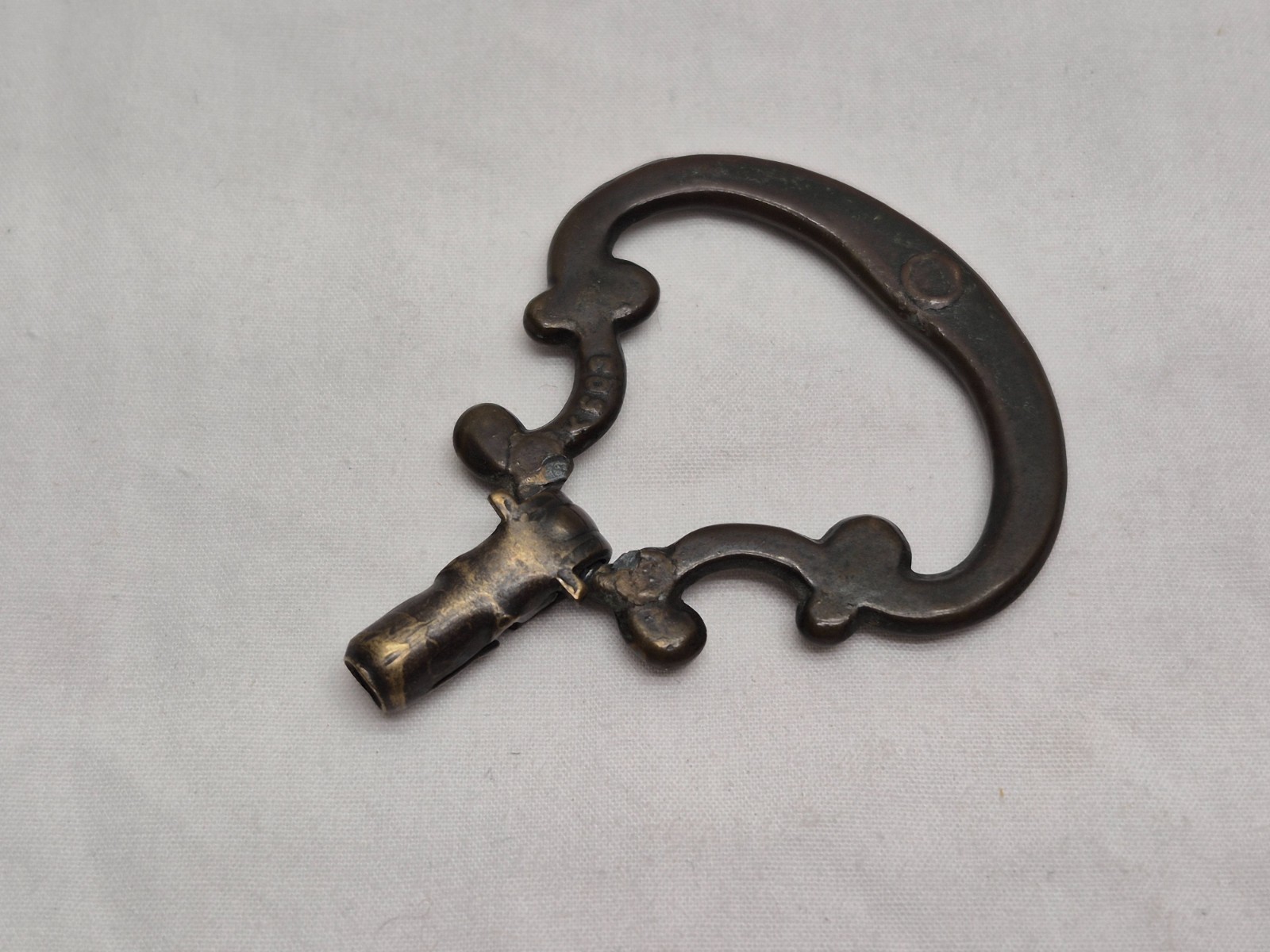 Vintage Antique Ornate Metal Drawer Pull Hardware Drop Ring Knob Bail Furniture