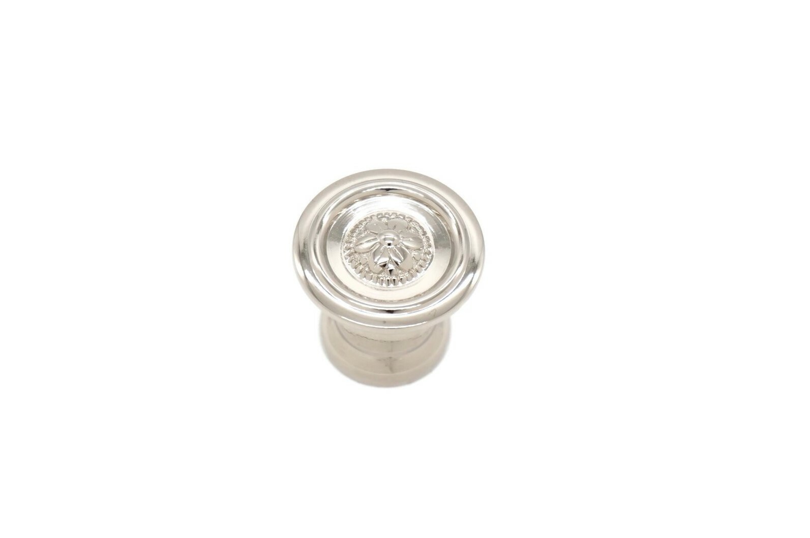 1″ Victorian Drawer Knob Furniture Drawer Knob Cabinet Knob Polished Nickel