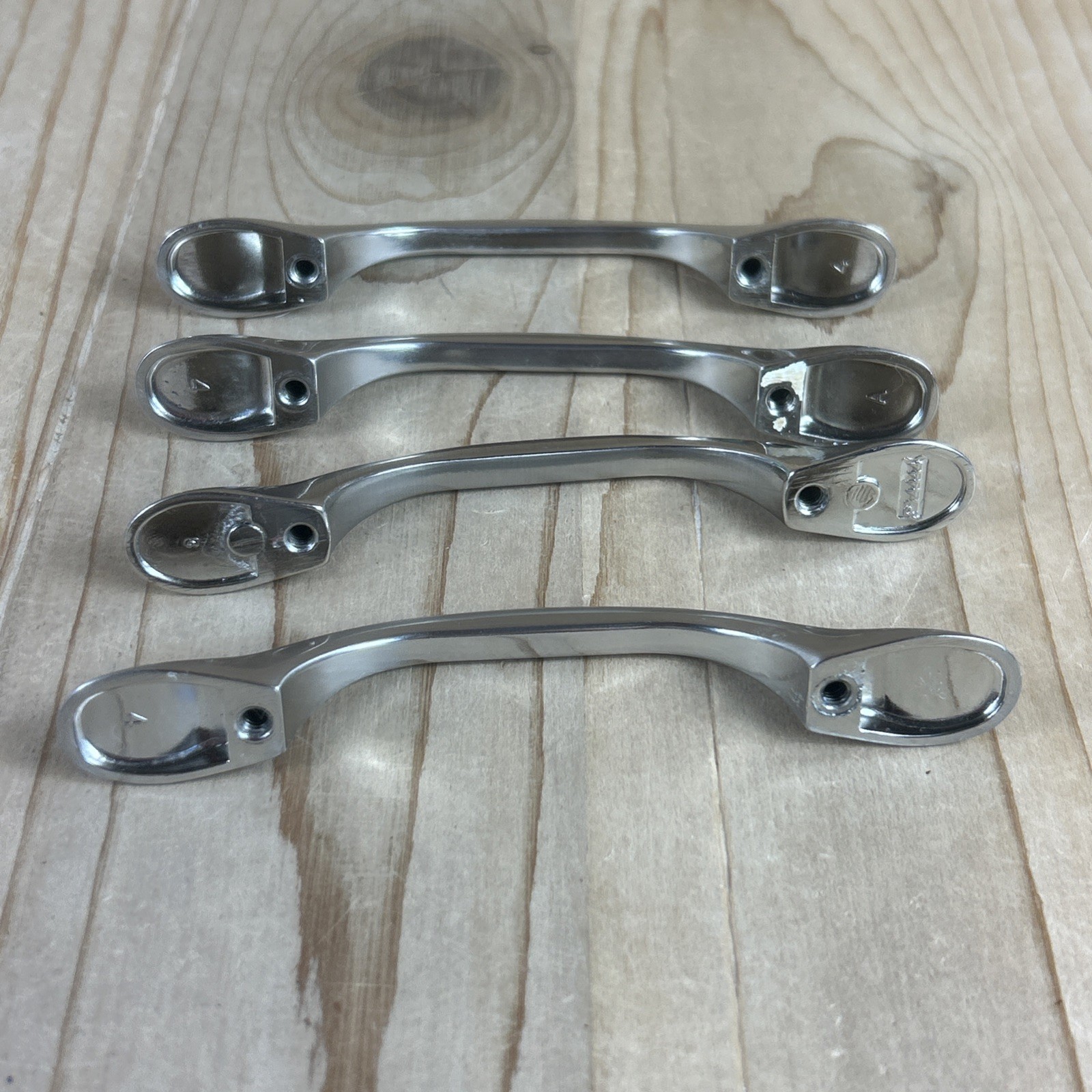Amerock Windham Drawer Pulls Set Of 4 Spoon Foot Satin Nickel