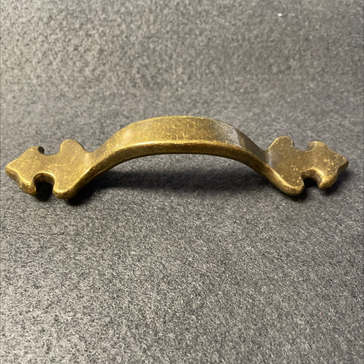 (12 Pack) 3″ Scroll End Pull Antique English