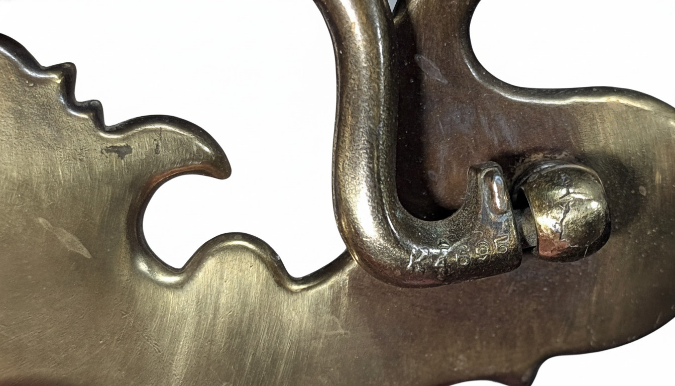 5.75″ KBC Keller Brass Company Drawer Pulls 4695 Chippendale Batwing Queen Ann