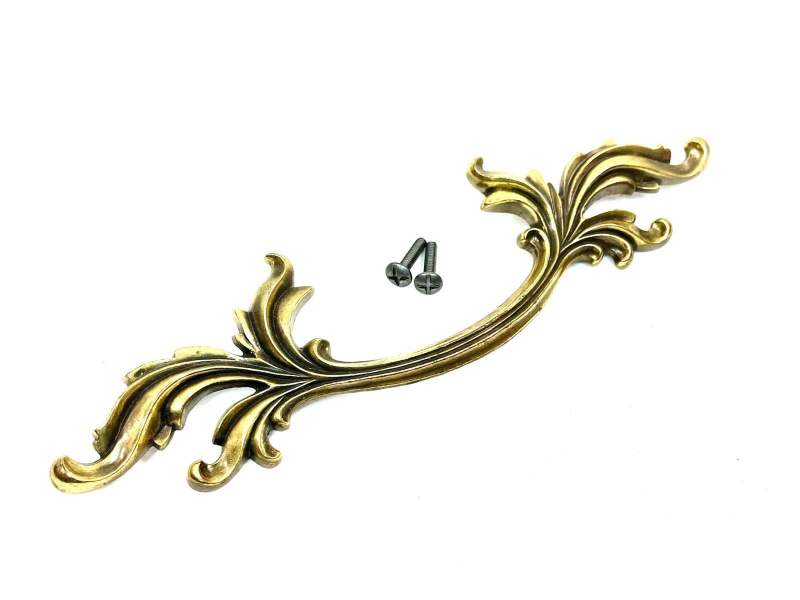KBC Keeler Brass Co Vintage 9.25″ LONG Drawer Pull Fixed Handle 3.75″ OCB
