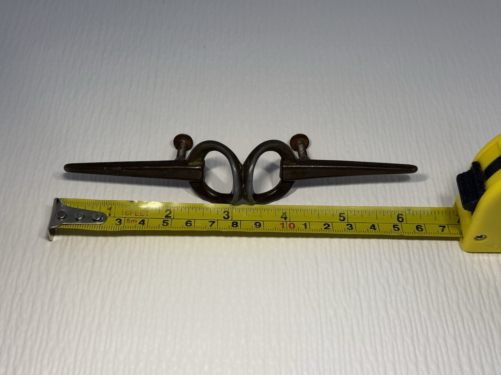 Set of 8 Vintage Keeler Brass Co. Brass Drawer Pull 6.25″ – K9931
