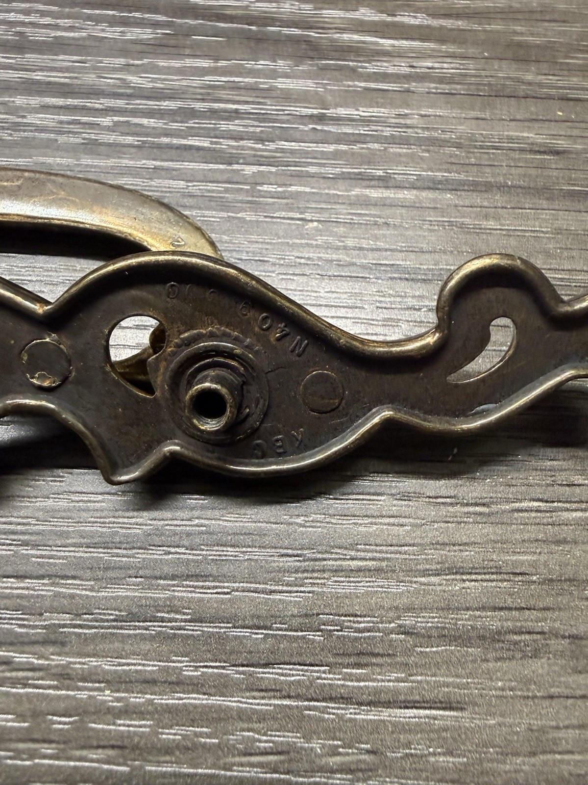 Vintage Keeler Belwith BIG Brass Cabinet Drawer Handle Pull 8.5”KBC N07996 (52)
