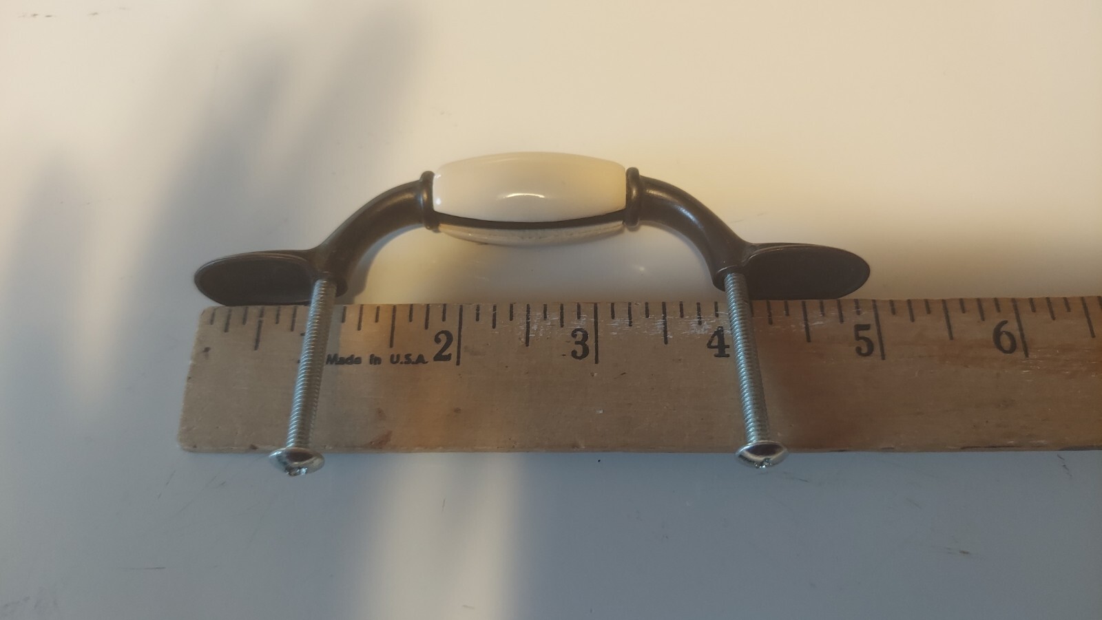 Hickory Hardware Handles/drawer Pulls Bronze/cream Holes Are 3” Apart. 22 Count
