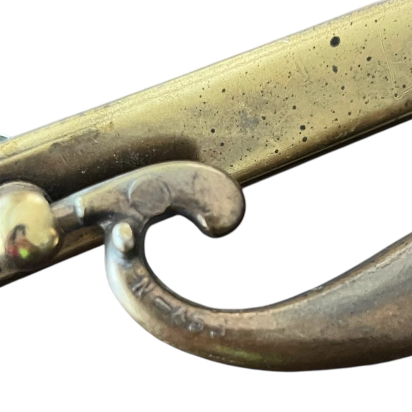 KBC Keeler Brass Co Vintage LONG Drawer Pull Bail Handle