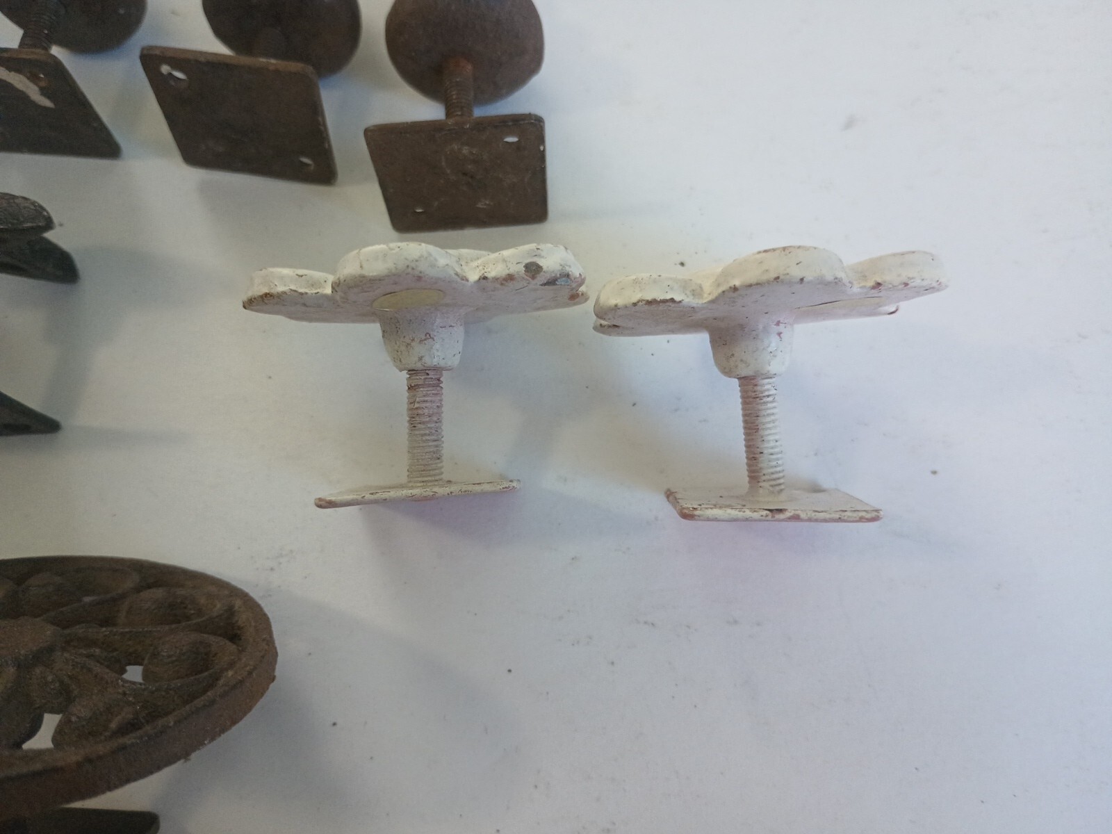 Decorative Salvaged Cast Iron Knobs