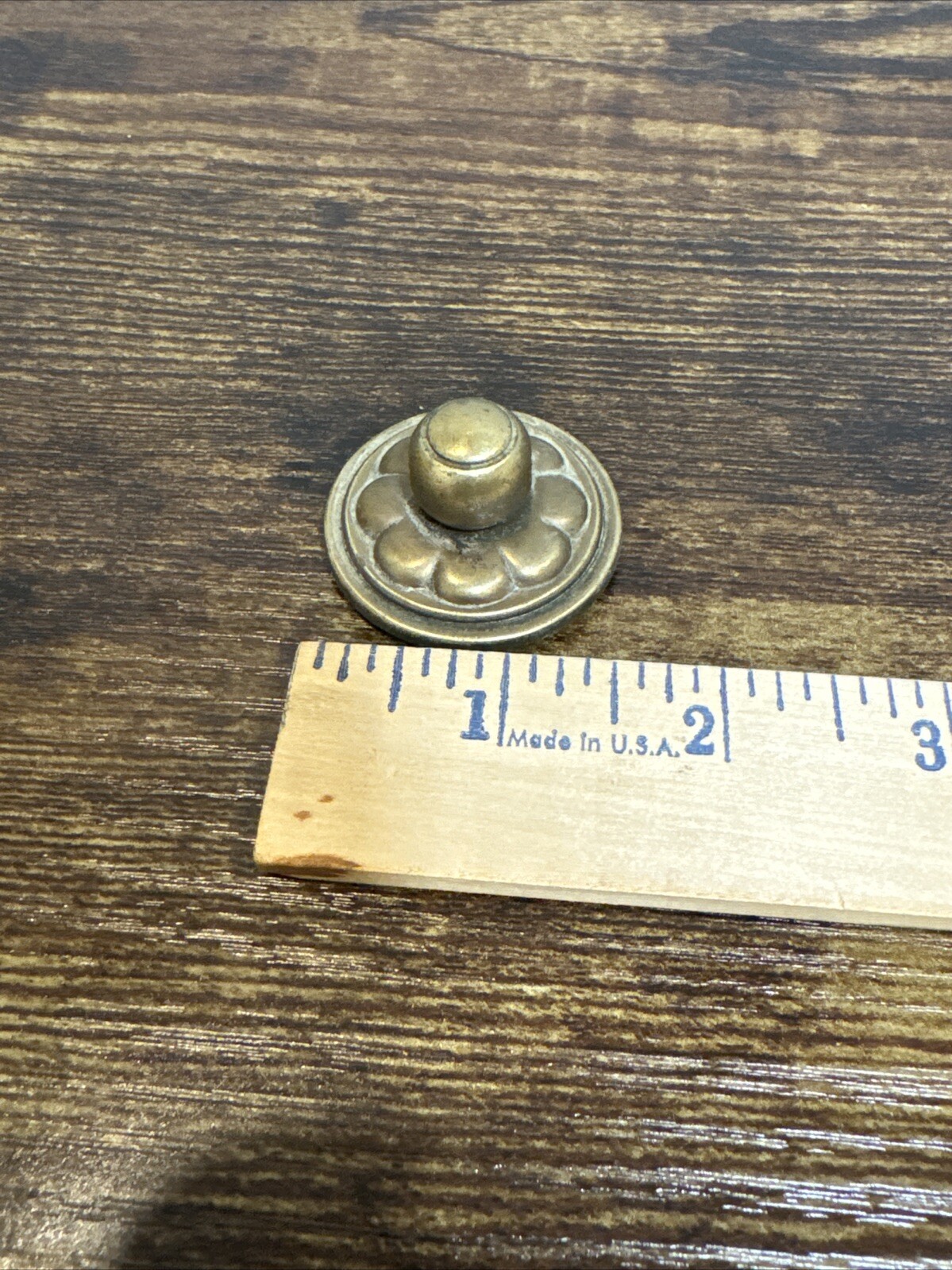 Drexel Esperanto Drawer Pull Tall Dresser Brass Vintage Drop Bail MCM Handle