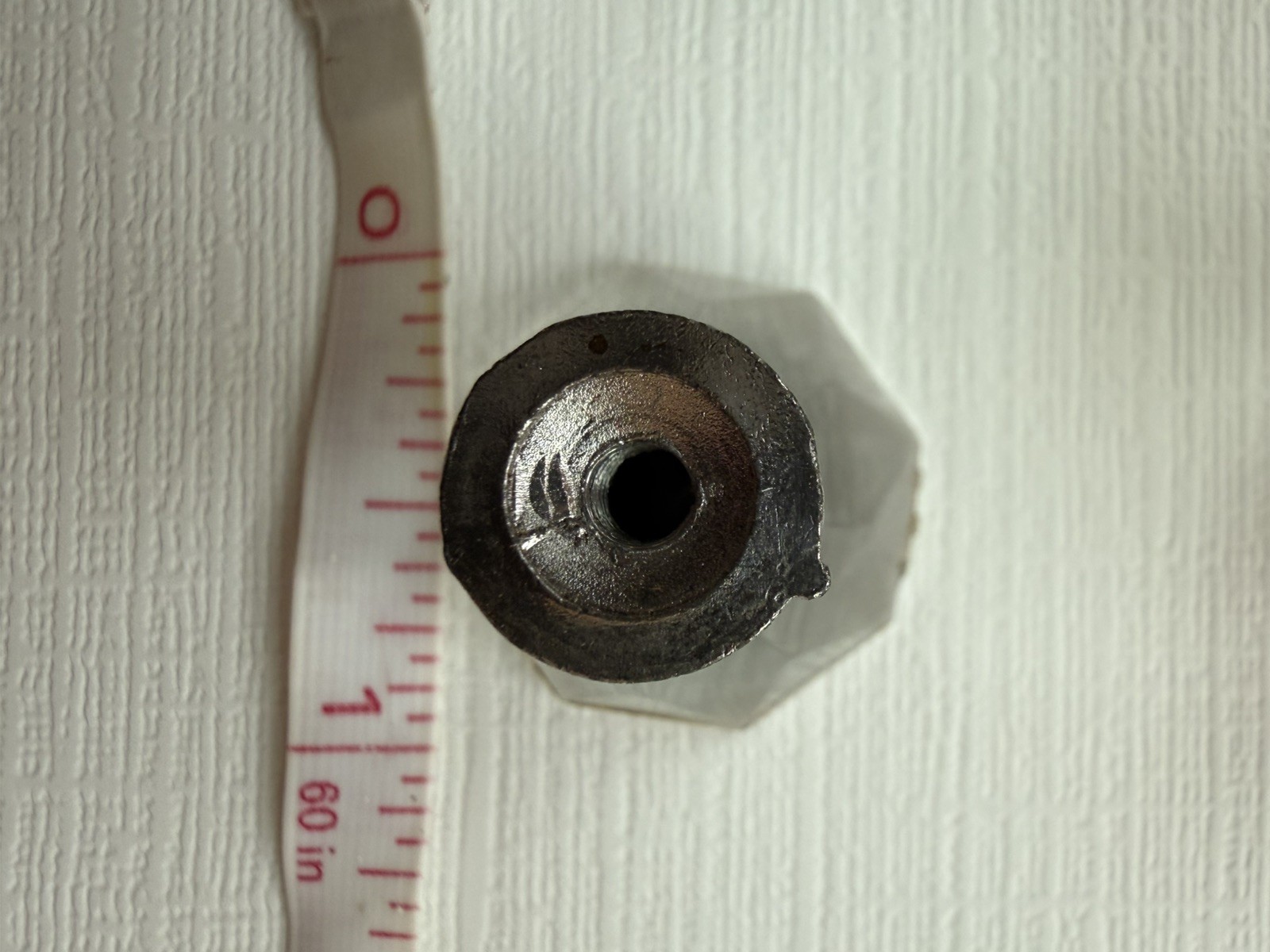 Drawer knobs that are Crystal like. Plastic. Less than 1 inch wide. Quantity 6