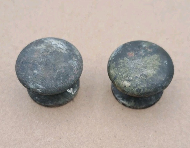Antique Drawer Pulls Door Dresser Handle Knobs Cabinet Crome Hardware Pair