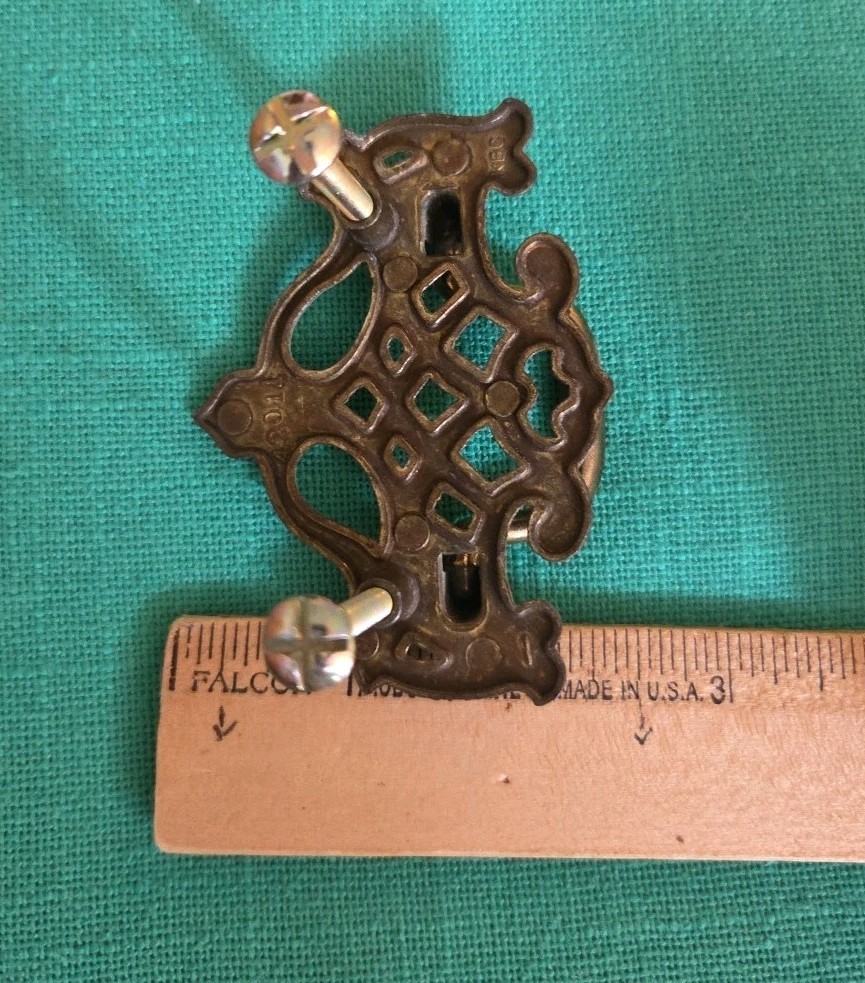 Keeler Brass Co. KBC Drawer Handles Pulls Chippendale Batwing Lot of 2 SEE