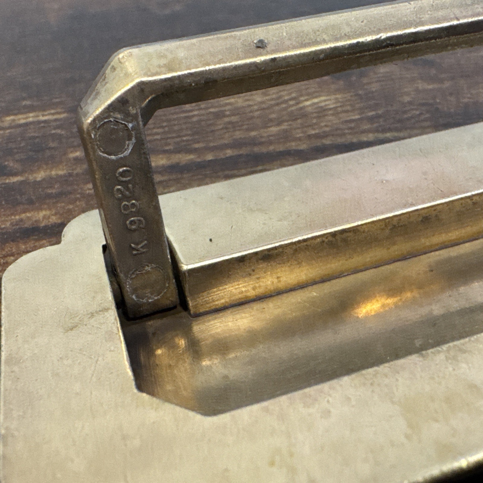 Drexel Pavilion Dresser Drawer Pull Brass Handle Vintage Mid Century KBC K 9820