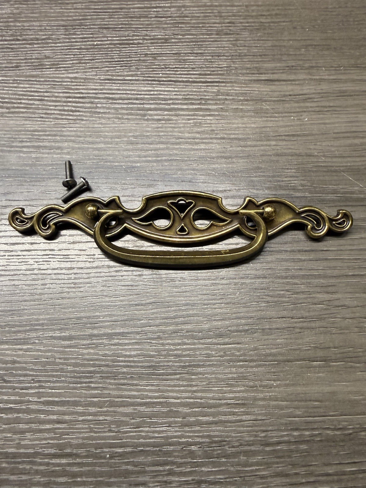 Vintage Keeler Belwith BIG Brass Cabinet Drawer Handle Pull 8.5”KBC N07996 (52)