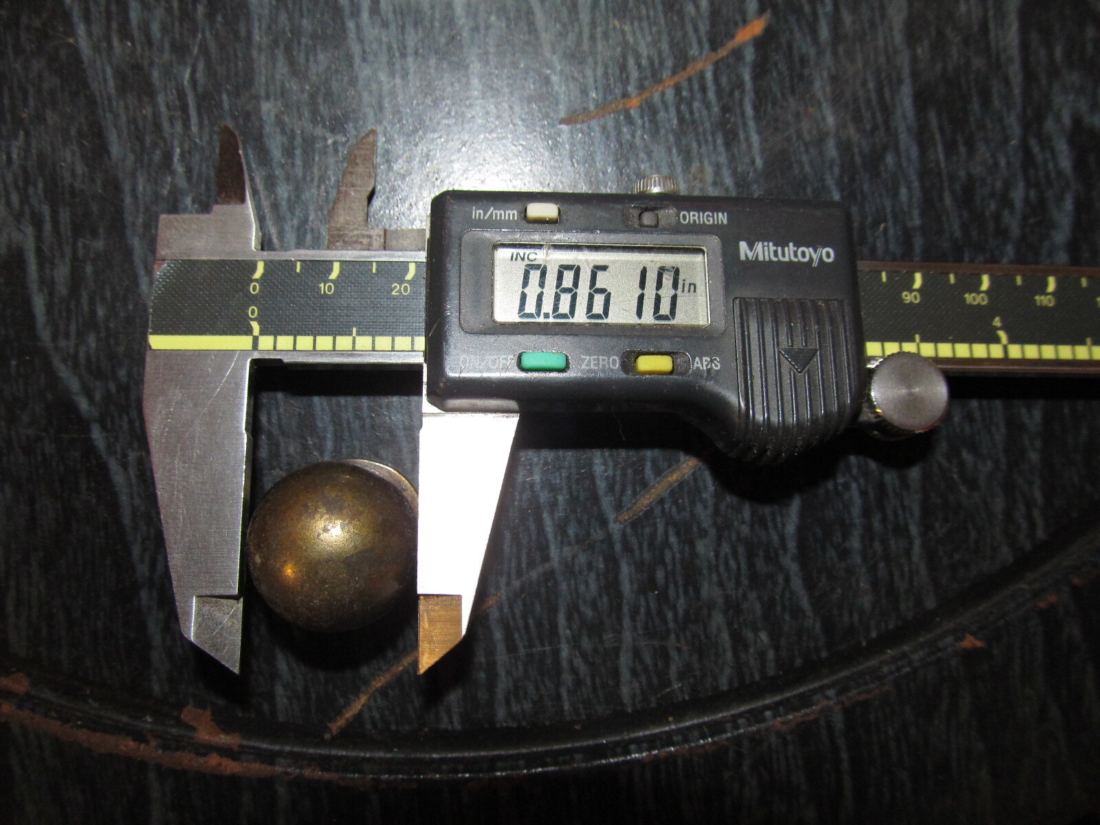 Vintage Mid Century Drawer Pull, Ball, Paul Mccobb Style