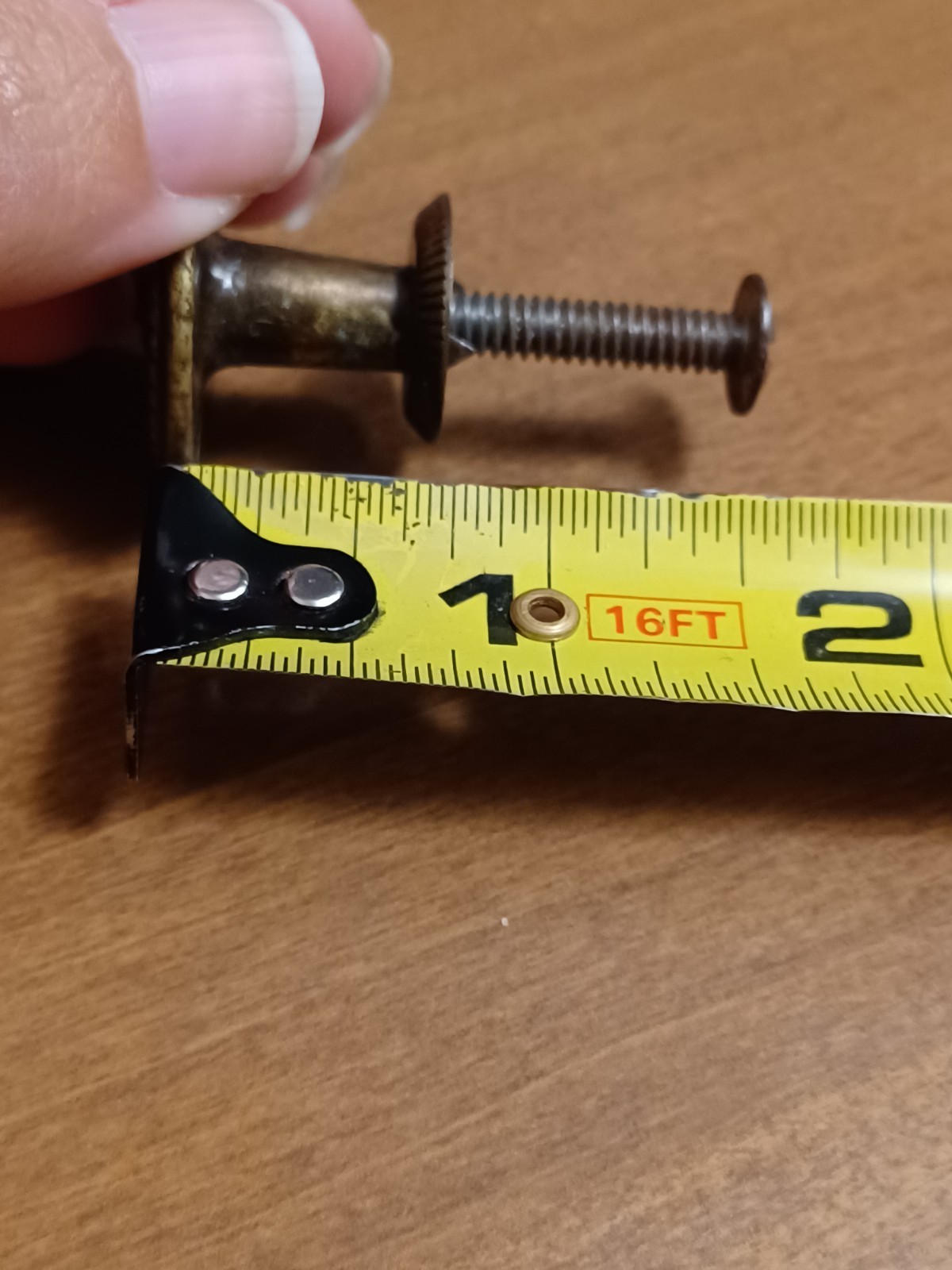Vintage KBC Drawer Knob Pulls DISTRESSED Keeler Brass Co Lot Of 2