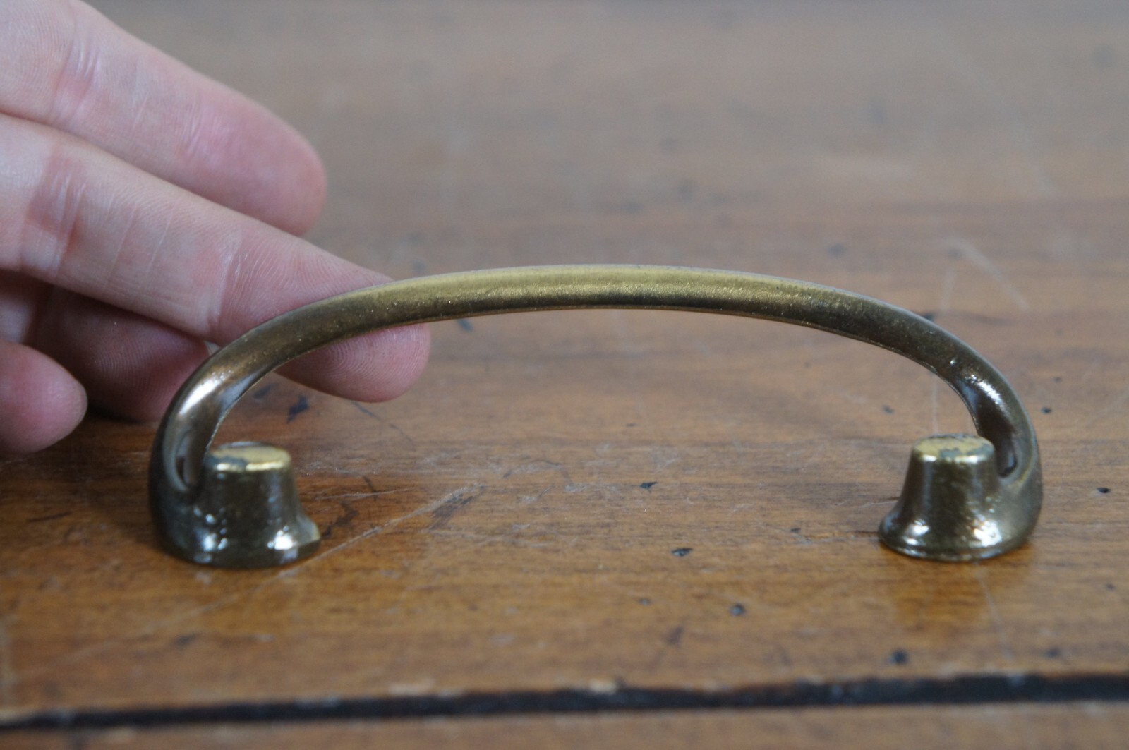 National Lock Co Medalist Antique Brass Bronze Die Cast Drawer Pulls
