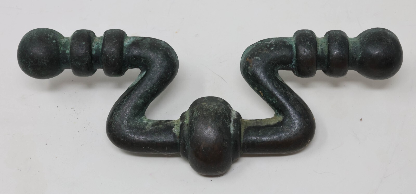 Antique Matching Set of Four (4) Drawer Pulls Handles 7″ Long 2″ CTC #1589 P2910