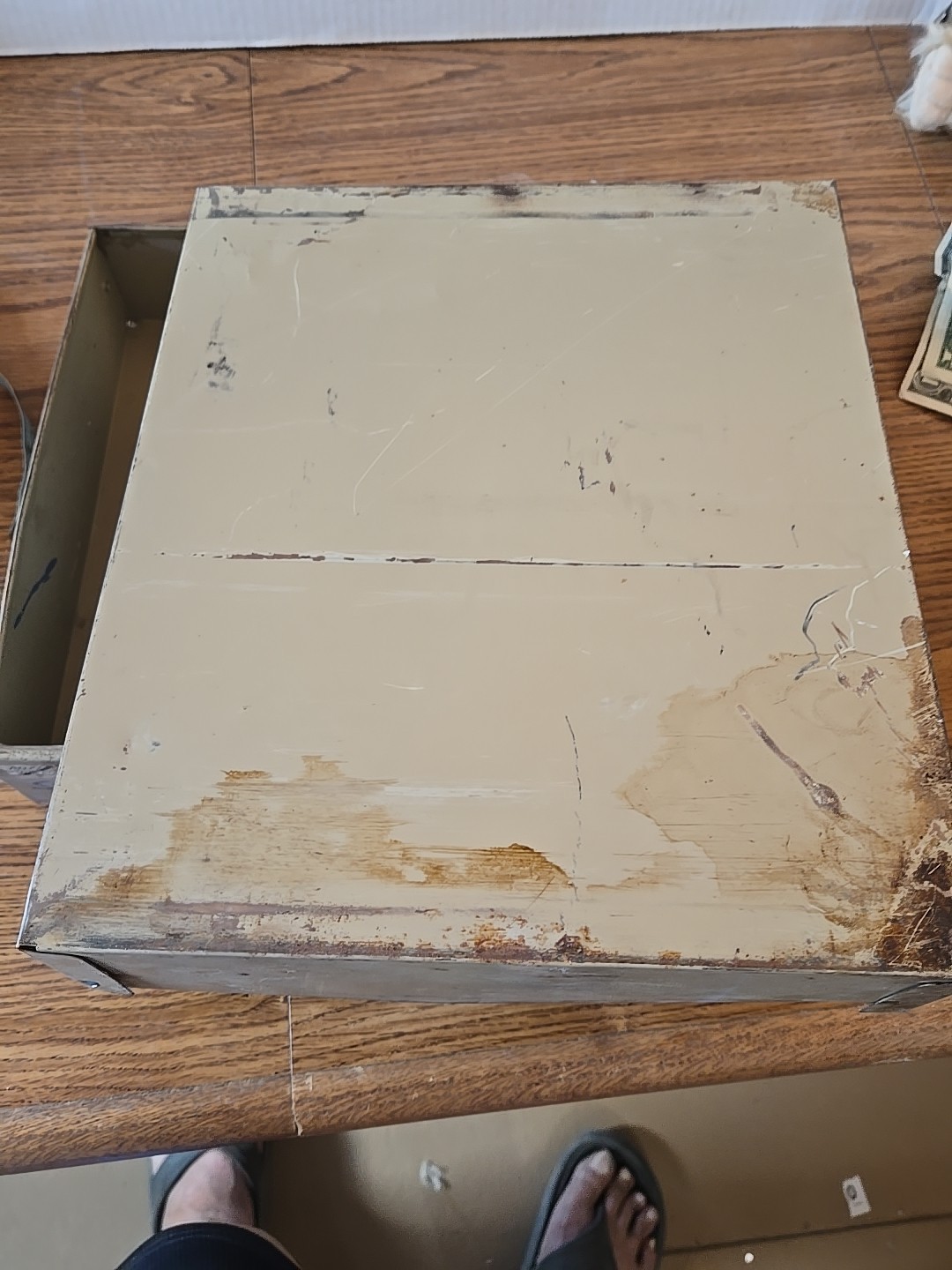 Two Vintage Metal Drawers “Acorn Products” Only Drawers