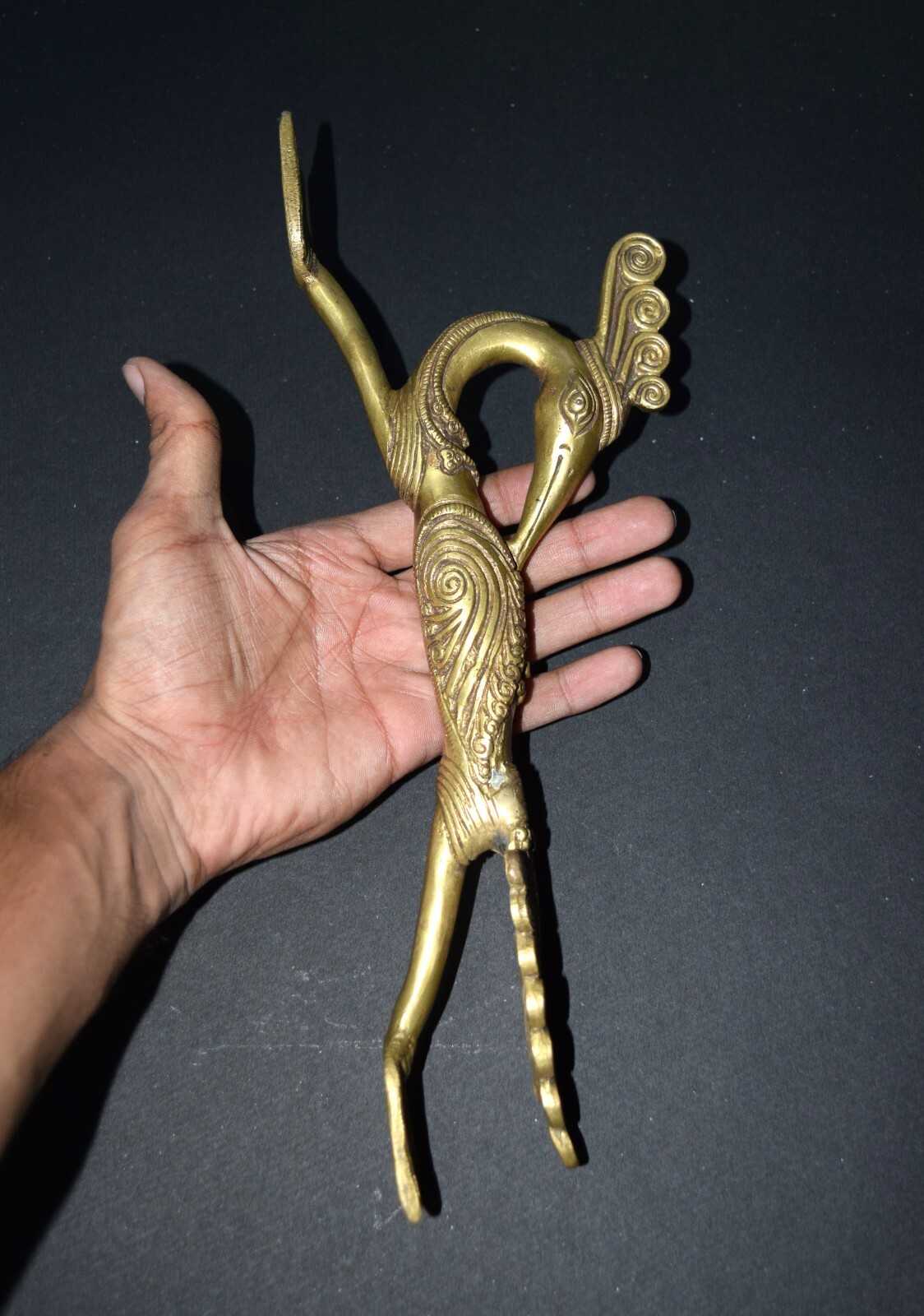 Peacock Door Handle Brass Peafowl Style Dresser Pull Bird Door Accessories GTX