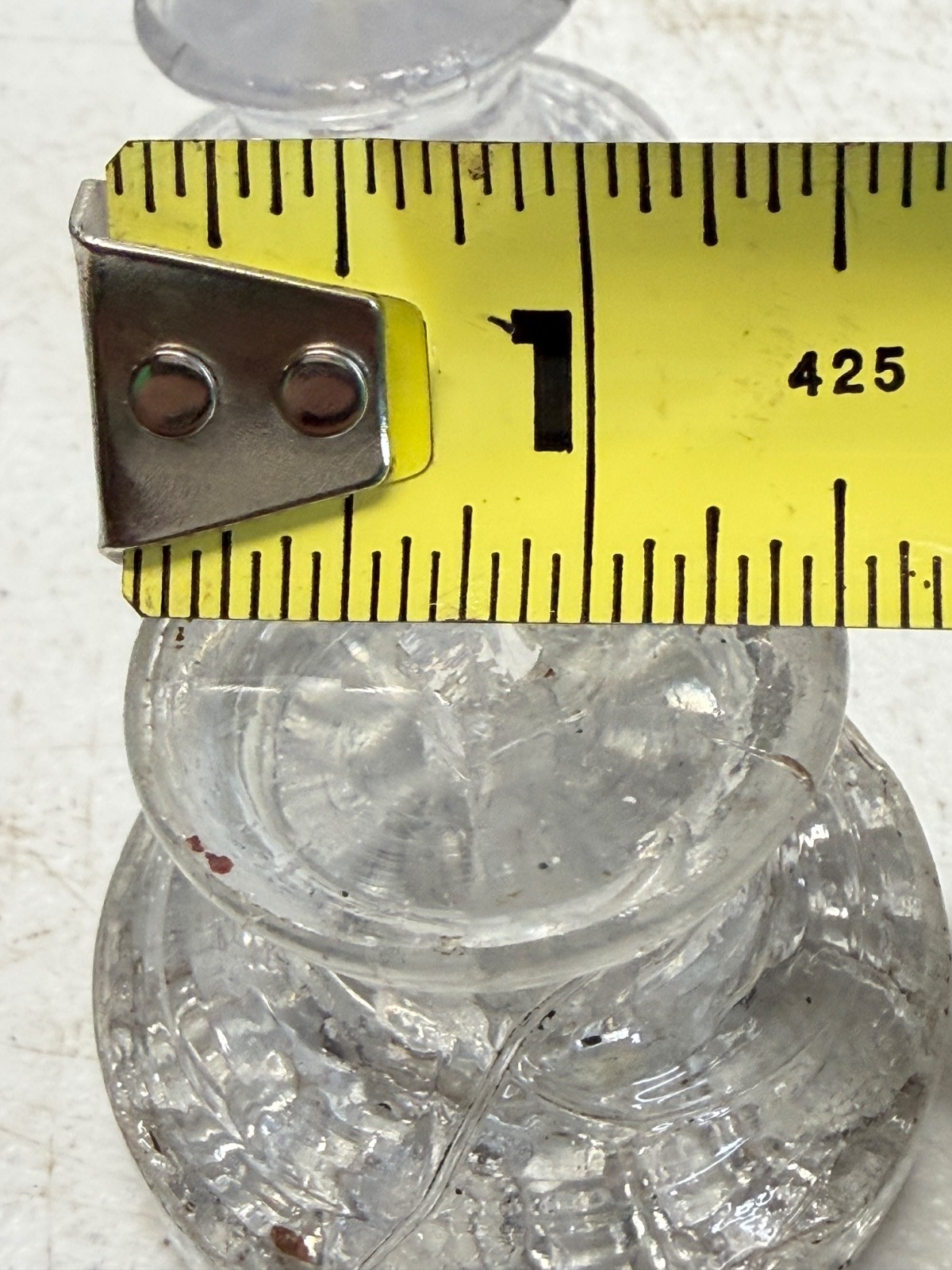 antique empire pressed glass Boston sandwich knobs set 10 classical sheraton