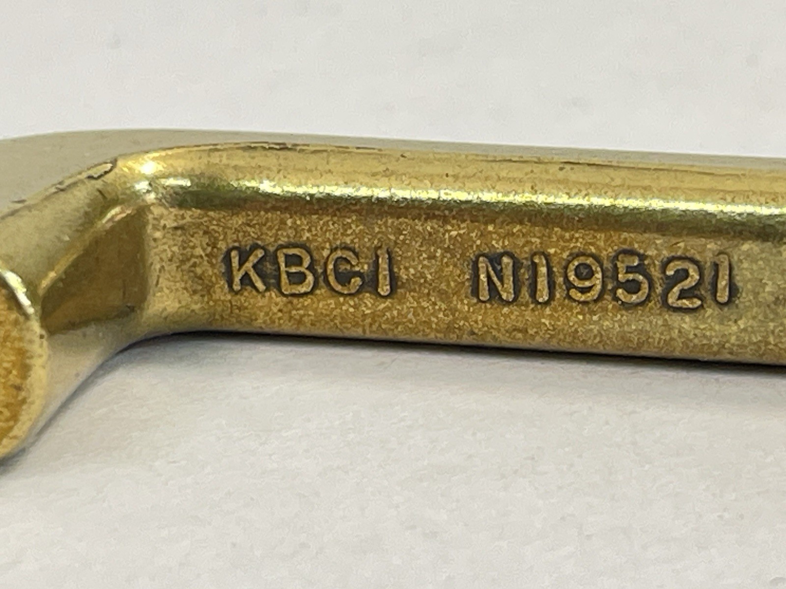 KBC Keeler Brass Co Vintage Drawer Pull Mini File Cabinet Handle 2″ OCB lot#7460
