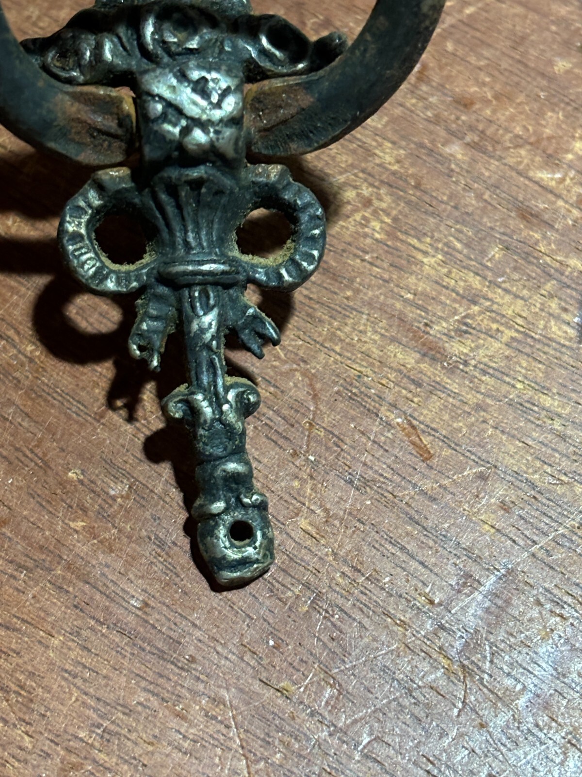 Vintage Ornate Drawer Ring Pull Drop Bail