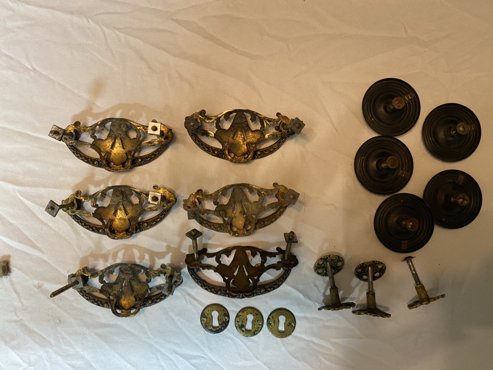 Antique dresser pulls Lot.