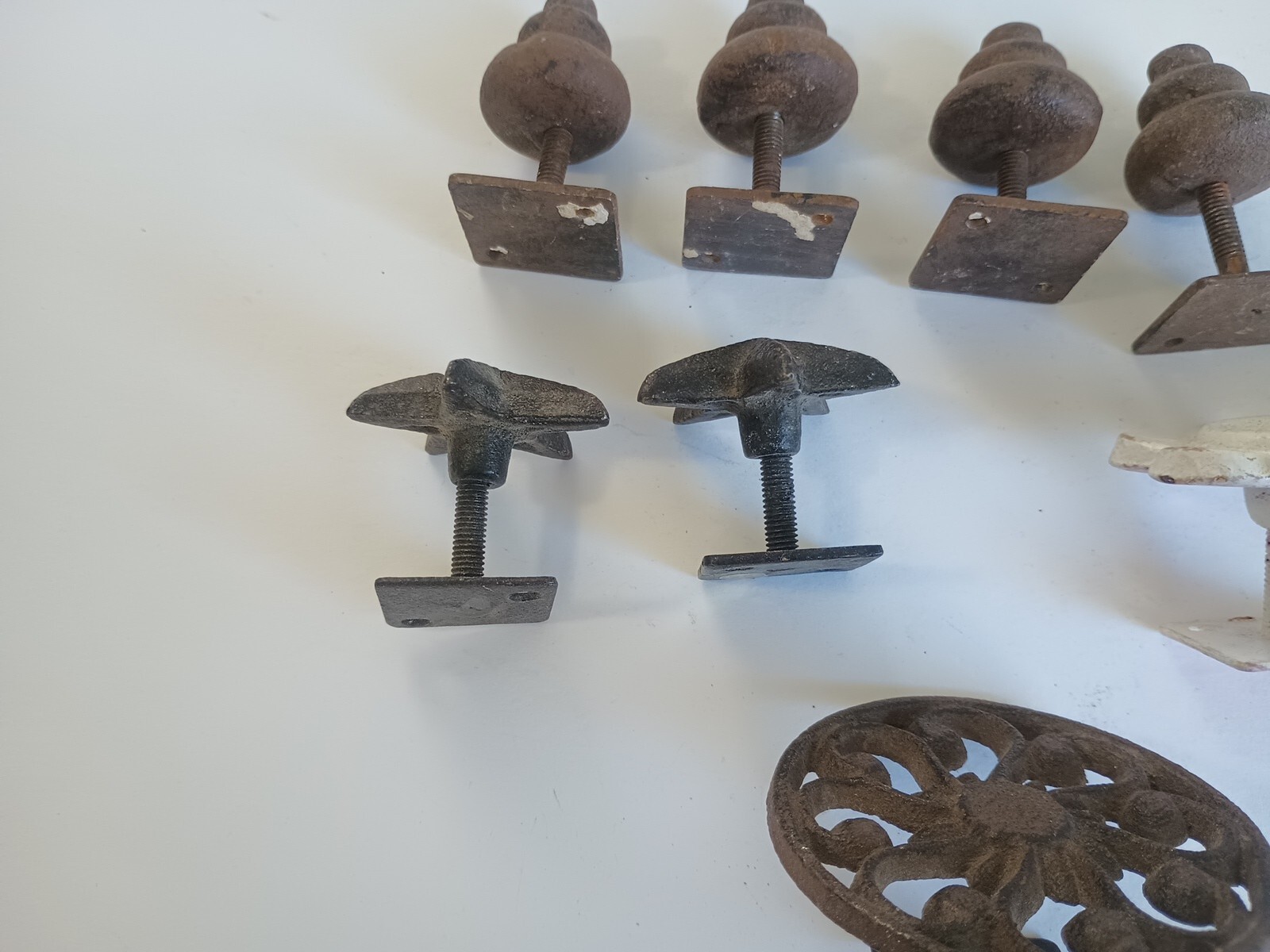 Decorative Salvaged Cast Iron Knobs