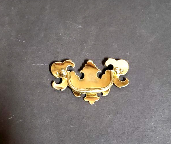 Restoration Bat Wing Brass Dresser Drawer Pulls Handles 2 1/2″ OC MADE in USA