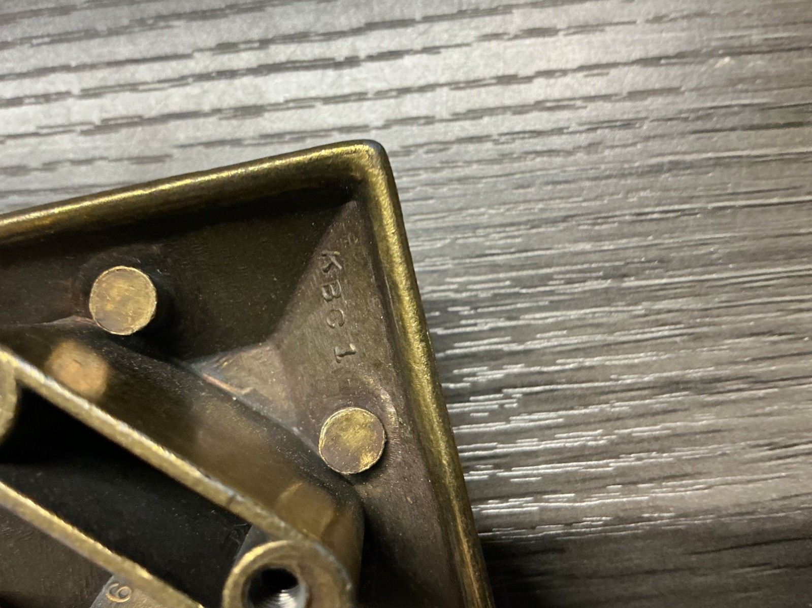 4 Antique 2” Rectangular Pyramid Knob Drawer Pull Handle brass savage (46