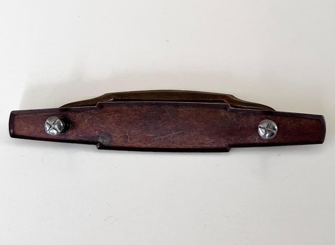 (4) Mid-Century Dresser Drawer Drop Handle Pulls 7″ Long / 4.5″ Screw To Screw