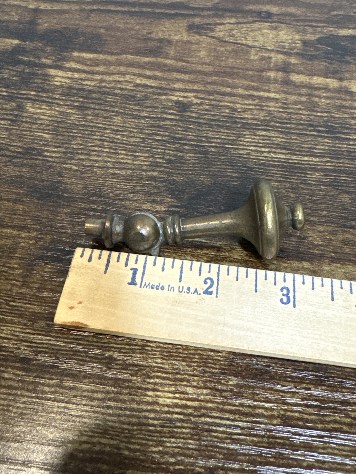 Drexel Esperanto Drawer Pulls (2) Teardrop Dresser Nightstand Backplate Vintage