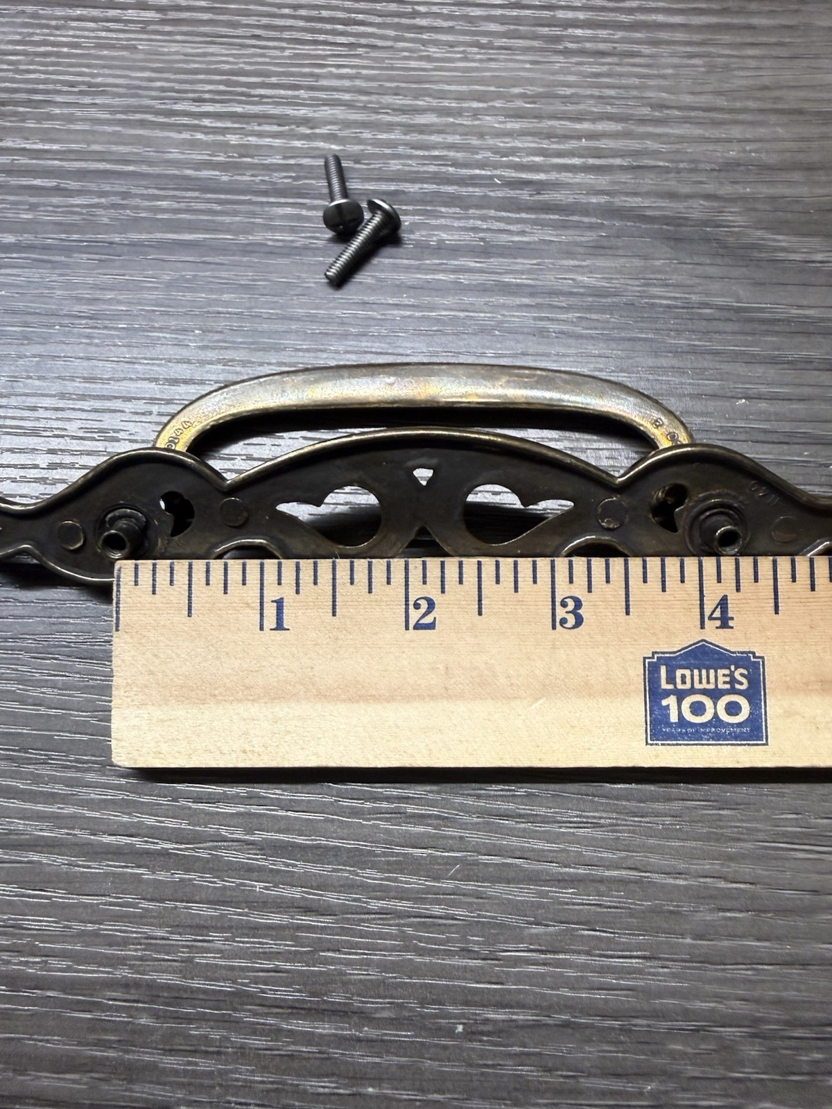 Vintage Keeler Belwith BIG Brass Cabinet Drawer Handle Pull 8.5”KBC N07996 (52)