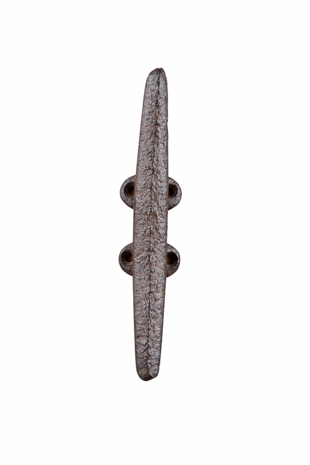 Midwest Craft House Cast Iron 2 Cleat Nautical Wall 5 1/2″, Rustic Brown