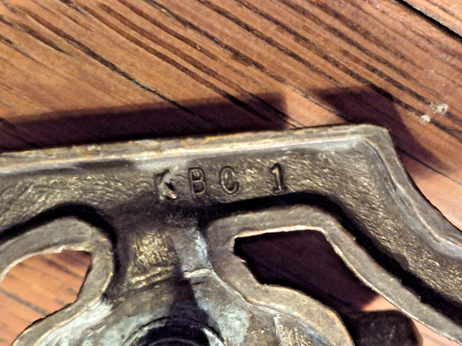 Lof 4 Vintage 1960’s KEELER BRASS Drawer Pull Drop Bail Handle Chippendale KBC1