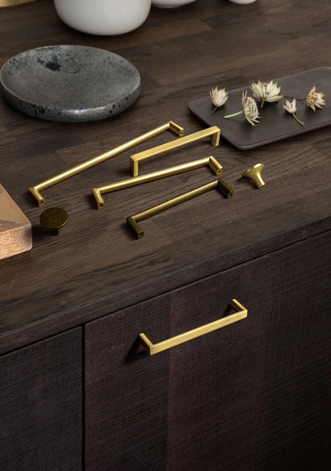 Goo-Ki (6Pack 5 Inch (128mm) Retro Zinc Alloy Cabinet Handles,Antique Brass C…