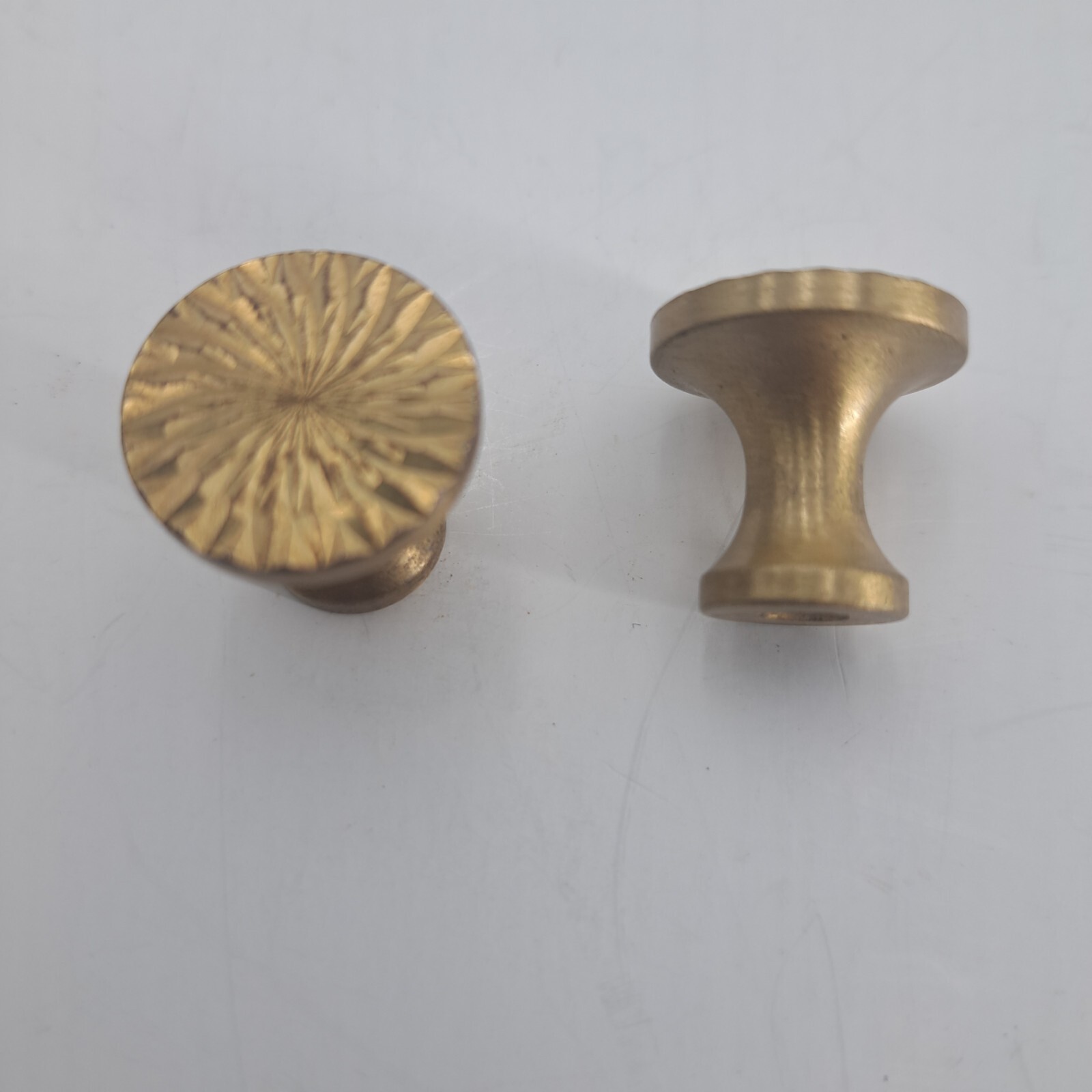 Vintage Round Knobs Drawer Pull Cabinet Knob Dresser Furniture Hardware Lot 2