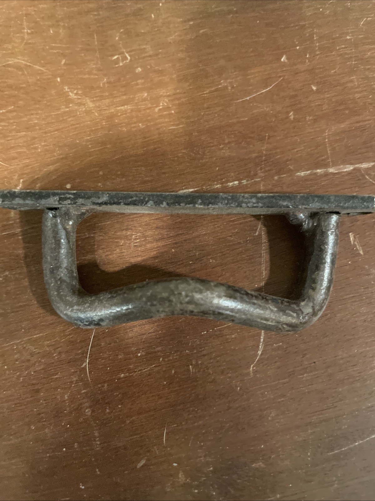 10 Cast Iron Handles Rustic Drawer Pulls Dresser Cabinet Window Door Tray