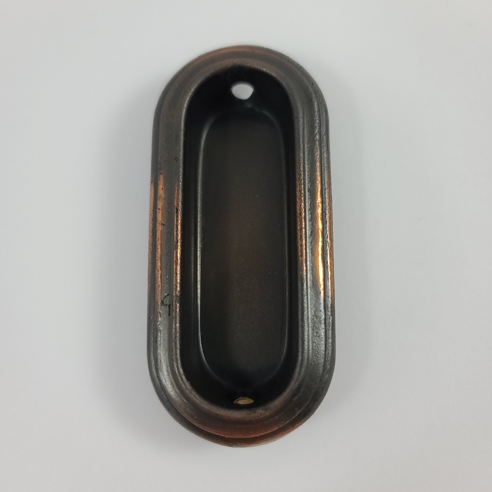 Vintage 1960s Amerock Recessed Drawer Pull Pair Finger Pull 1586