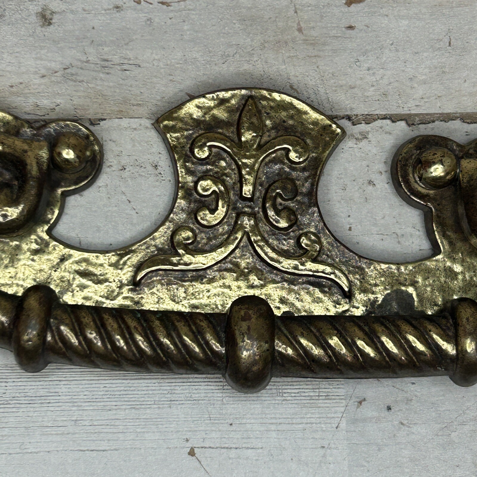 Vintage Large KBC 150 Keeler Brass Co Center Handle Drawer Cabinet Pull