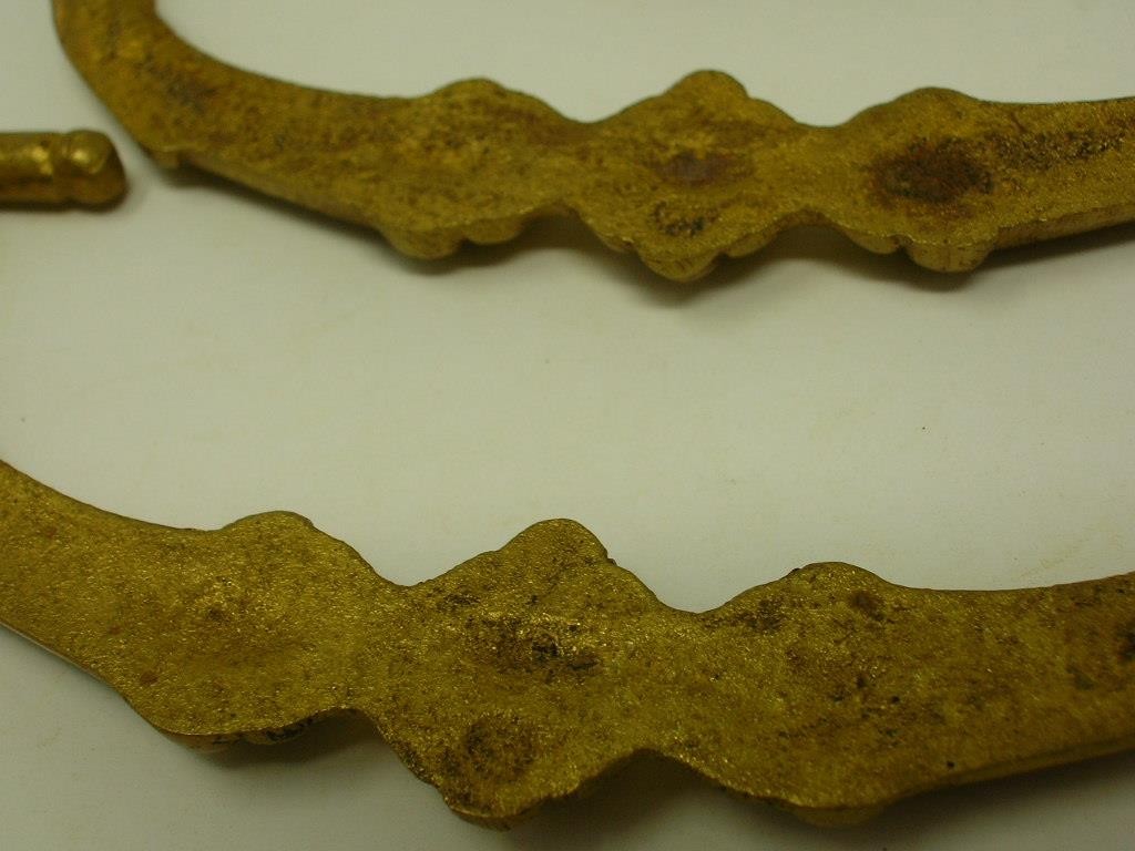 Set of 4 Vintage Cast Brass Drop Handle Drawer Pulls – Architectural Hardware