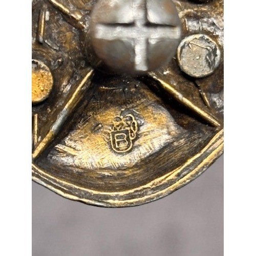 Vintage Belwith Brass Batwing Chippendale Drawer Pulls Set of 3 Cabinet Handles