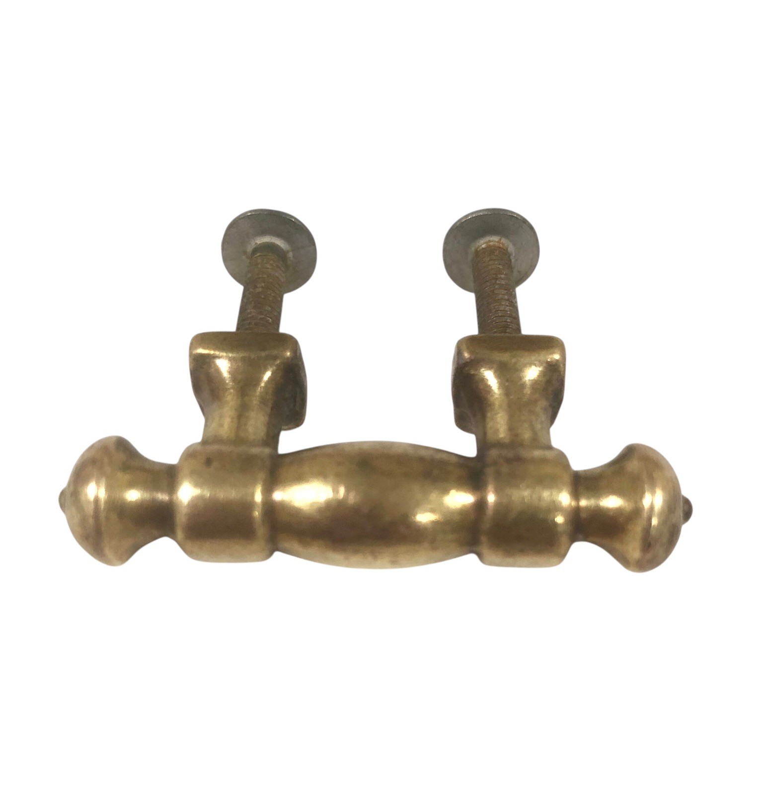 Vintage Drexel Esperanto MCM Dresser Brass Gold Door Pulls Set Of 2 W/ Screws