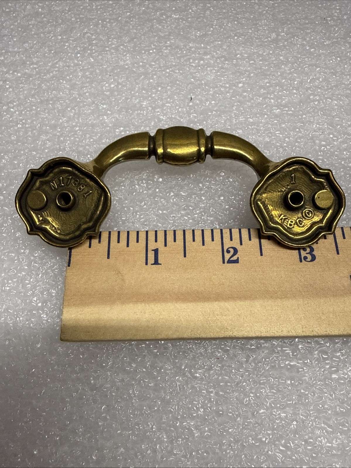 Keeler Brass Co Brass Finish Cabinet Drawer Handle Dresser Pulls N17381 (91)