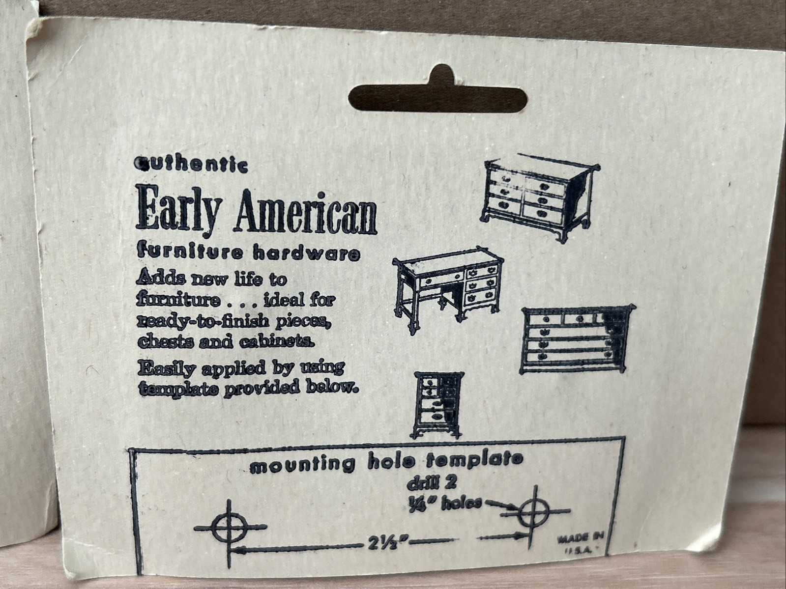 Lot 6 Authentic Early American Antique English Finish Brass Furniture Hardware