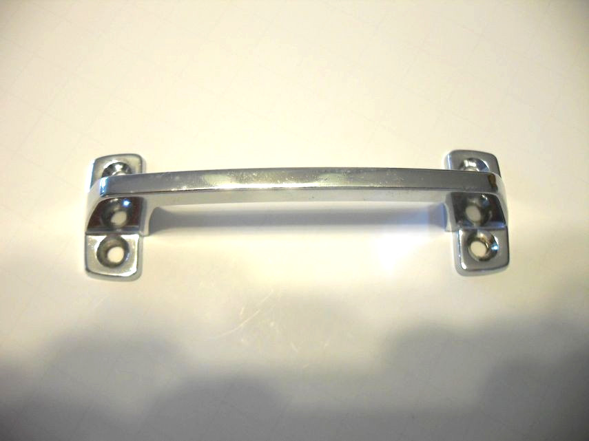 Vintage Nos Chrome Sash Lift Drawer Pull Cabinet Handle Amerock #2290 MCM