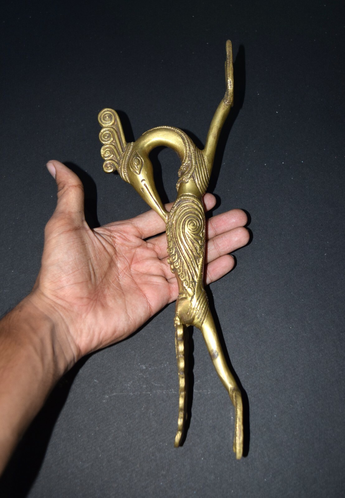Peacock Door Handle Brass Peafowl Style Dresser Pull Bird Door Accessories GTX