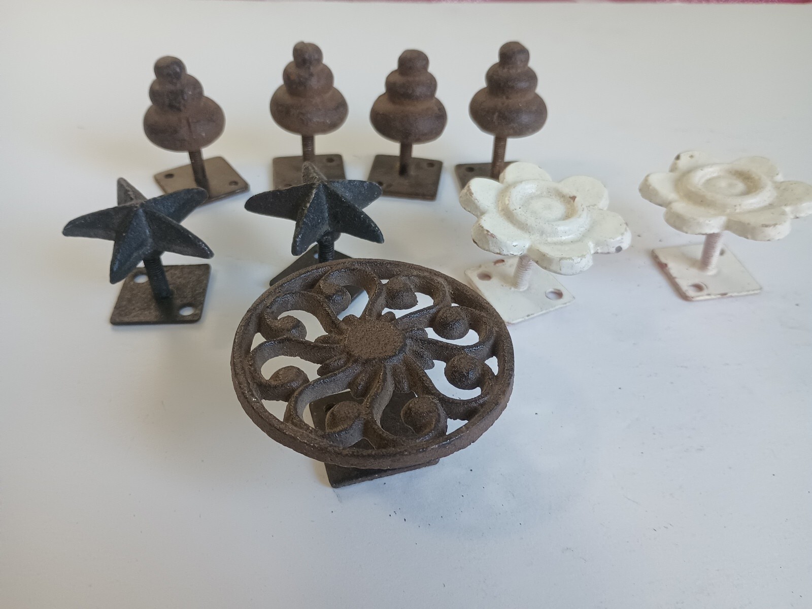 Decorative Salvaged Cast Iron Knobs